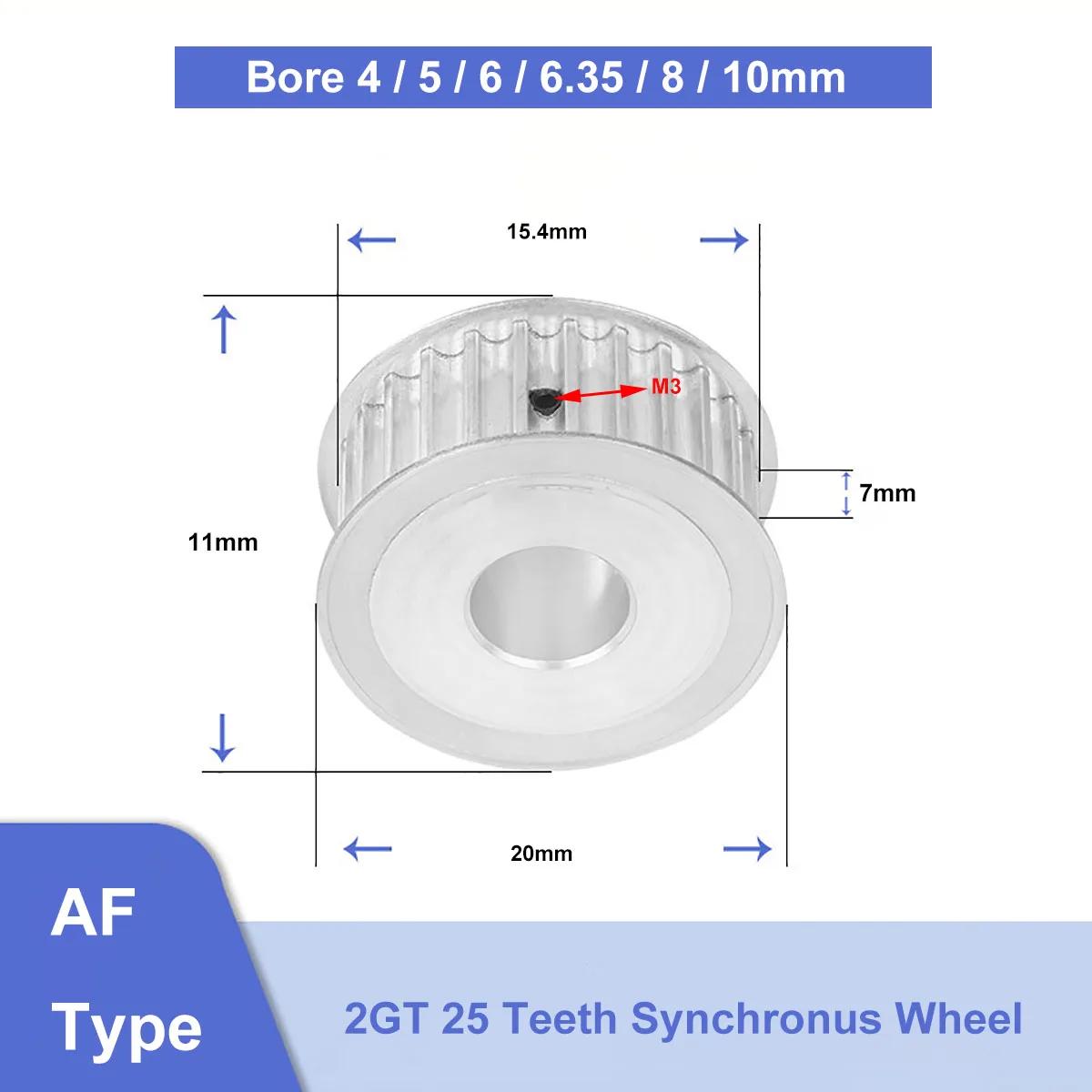 2GT 25 ġ AF  Synchronus ̵鷯 Ǯ  4/5/6/6.35/8/10mm ʺ 7mm ˷̴ Ÿ̹ Ǯ GT2 Ÿ̹ Ʈ